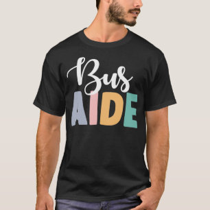 Camiseta Auxiliar de Ônibus de Professores de Apoio Escolar