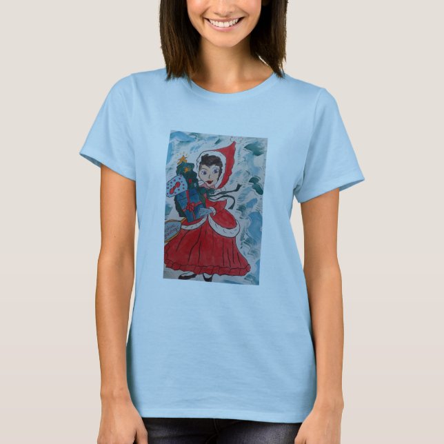 Camiseta Auxiliar de papais noeis (Frente)