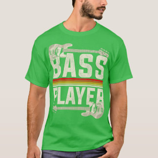 Camiseta Auxiliar do Retro Bass Player