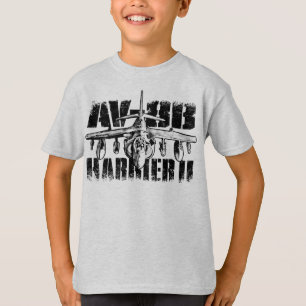 Camiseta AV-8B Harrier II Hanôver Básico das Crianças Compa