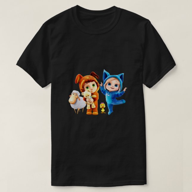 Camiseta Ava e Dave Baby Classic (Frente do Design)