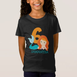 Camiseta Ava - Rio Sereia Deusa 6 de aniversário T-Shirt