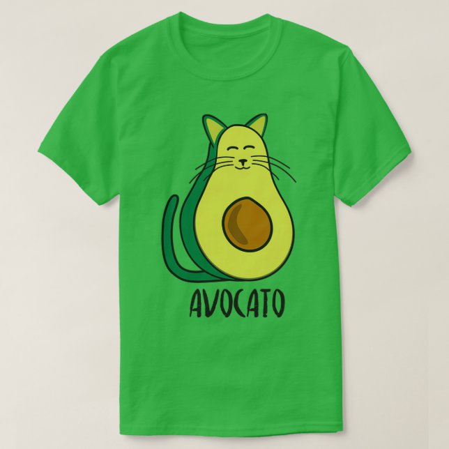 Camiseta Avacato engraçado (Frente do Design)