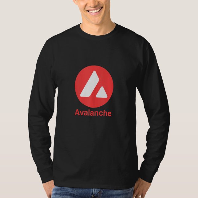 Camiseta Avalanche Coin Cryptocurrency Avax Crypto (Frente)