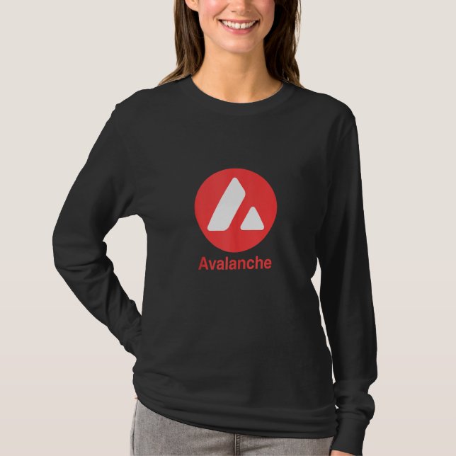 Camiseta Avalanche Coin Cryptocurrency Avax Crypto (Frente)