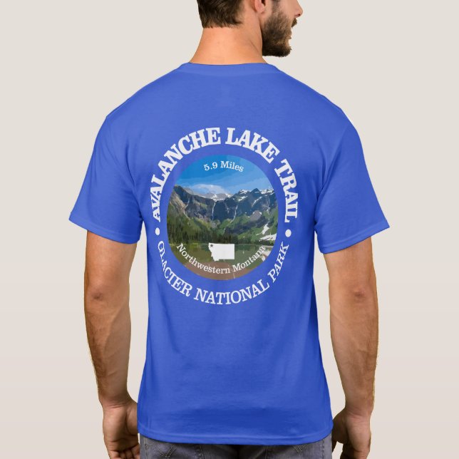 Camiseta Avalanche Lake Trail (OBP) (Verso)