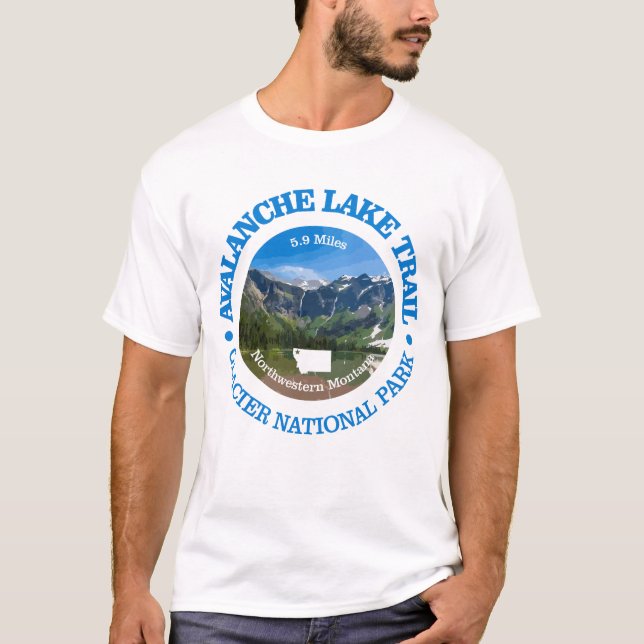 Camiseta Avalanche Lake Trail (OBP) (Frente)