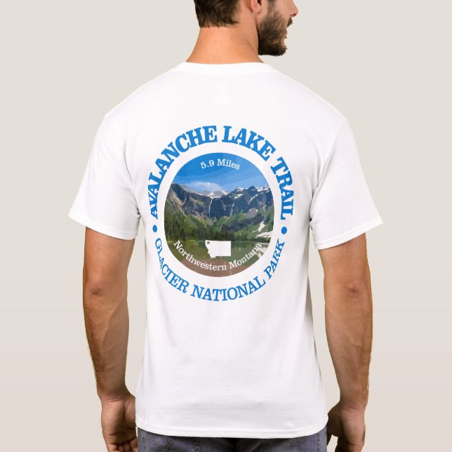 Camiseta Avalanche Lake Trail (OBP) (Verso)