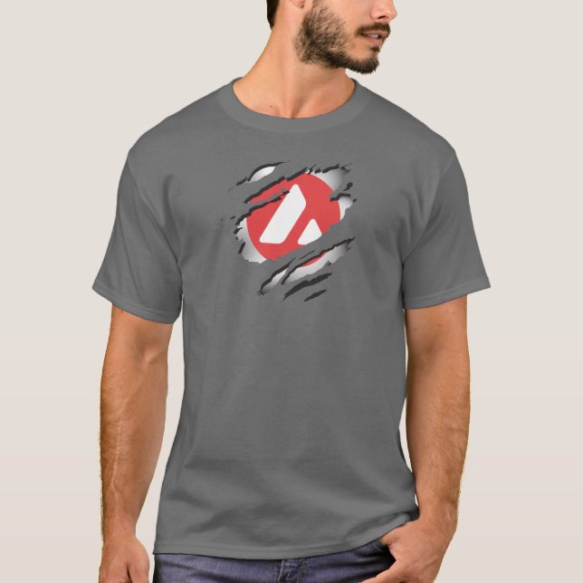 Camiseta Avalanche Torn Image w/ Logo Reveure embaixo (Frente)