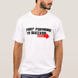 Camiseta Avançar Rápido – Projeto de Citação de Motivação V