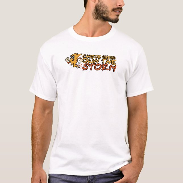 Camiseta Avance com Força e Domine a Tempestade (Frente)