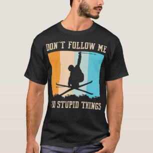 Camiseta Avanço de Neve de Aproximação de Atividade Recr
