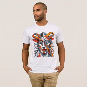 Camiseta Avant-Garde Demonios: Libere Sua Bolsa Interna