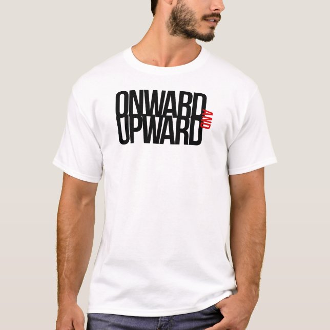 Camiseta Avante e para cima (Frente)
