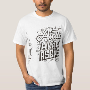 Camiseta Avatar Ascension 👕 T-Shirt Valor masculino ✅
