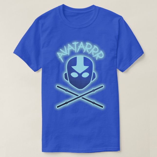Camiseta Avatar Avatarrr e Crossbones (Frente do Design)