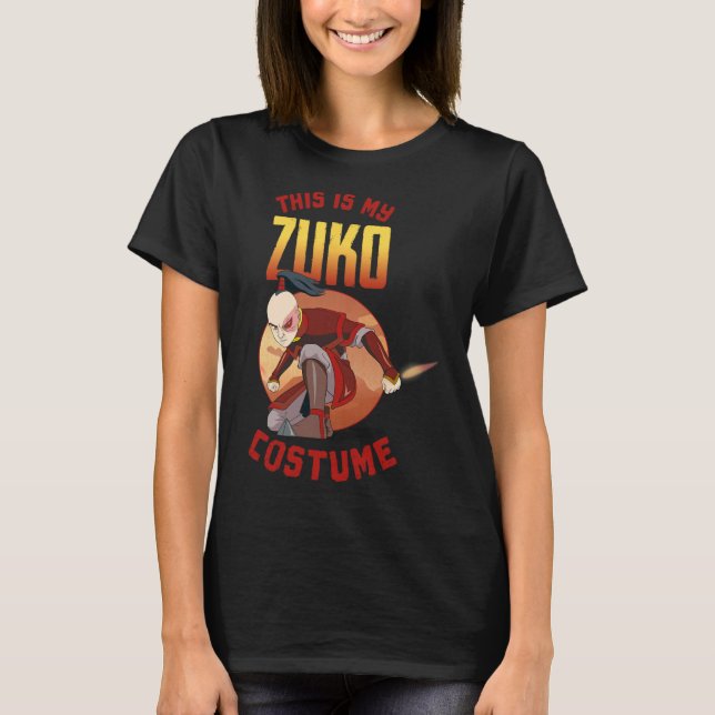 Camiseta Avatar O Último Airbender Halloween Este É O Meu Z (Frente)