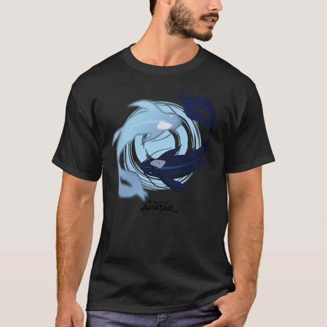 Camiseta Avatar The Last Airbender - Moon and Ocean Spirits (Frente)