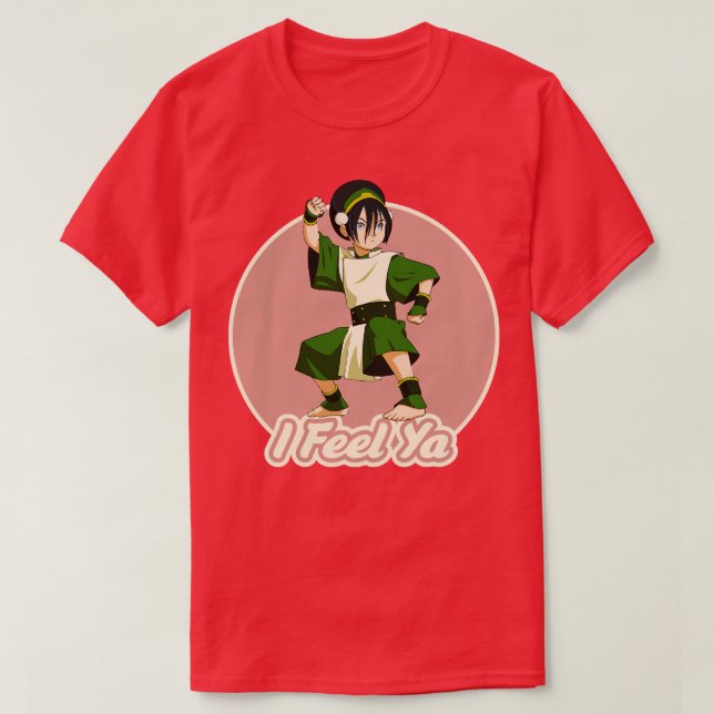 Camiseta Avatar Toph I Sinta Ya (Frente do Design)