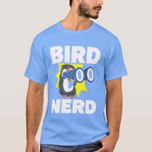 Camiseta Ave assistindo garoto da família Cute Bird Lover