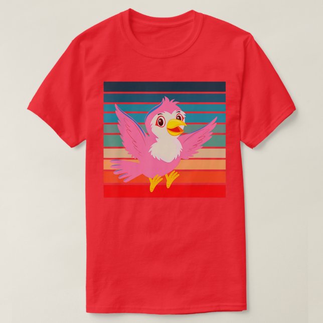 Camiseta Ave - Ave Observando - 1 (Frente do Design)