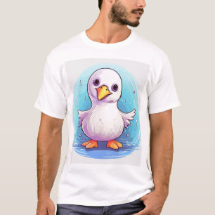 Camiseta ave branca