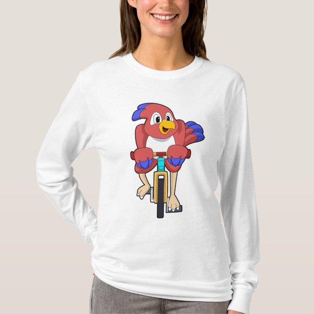 Camiseta Ave com Bicicleta (Frente)