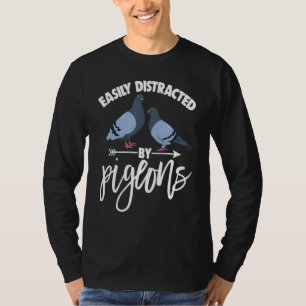 Camiseta Ave De Aves De Vigília Facilmente Distridida Pela