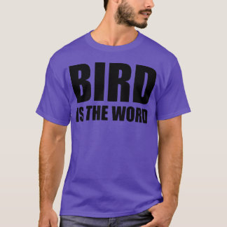 Camiseta ave é a palavra família