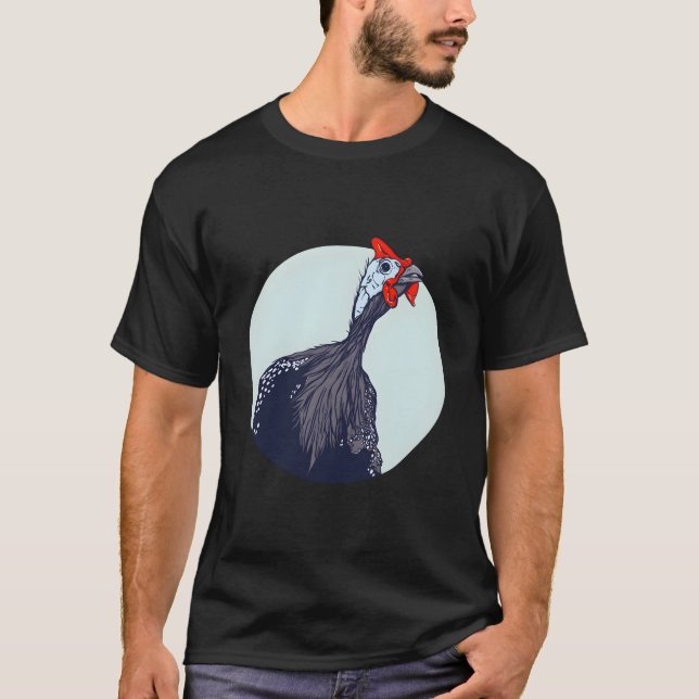 Camiseta Ave Galinha D'angola (Frente)