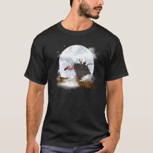 Camiseta Ave Nevoeira Caçadora de Restos de Lua Cheia Griff