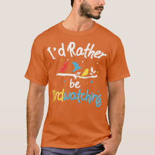 Camiseta Ave Observando Aves Observando Nerd de Aves