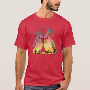 Camiseta Ave Observando o Ornitólogo Birder Bird Lover frit