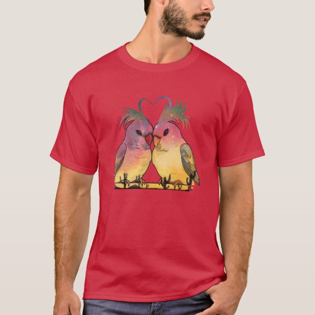 Camiseta Ave Observando o Ornitólogo Birder Bird Lover frit (Frente)