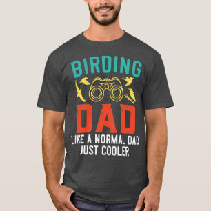 Camiseta Ave-Pai-de-aves a vigiar o pássaro