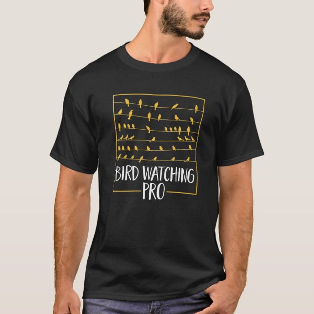 Camiseta Ave-Pássaro-de-Ave-Aves Vigiando Pro (Frente)