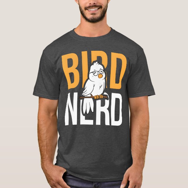 Camiseta Ave-Pássaro-Pássaro-Nerd-Pássaro-Pássaro-Pássaro-P (Frente)