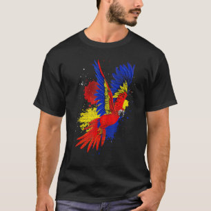 Camiseta Ave Tropical Animal da Selva Observação de Aves Ar