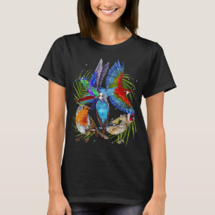 Camiseta Ave Tropical Bird, observadora de aves