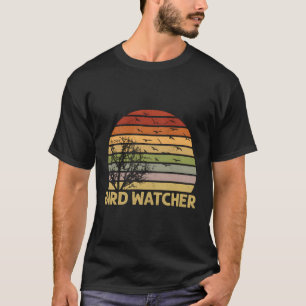 Camiseta Ave Watcher Abençoando Aves Observando Pássaro Sus