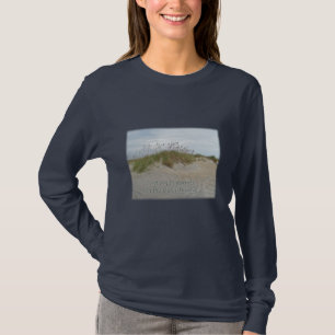 Camiseta Aveia marítima na areia Dune Outer Banks NC