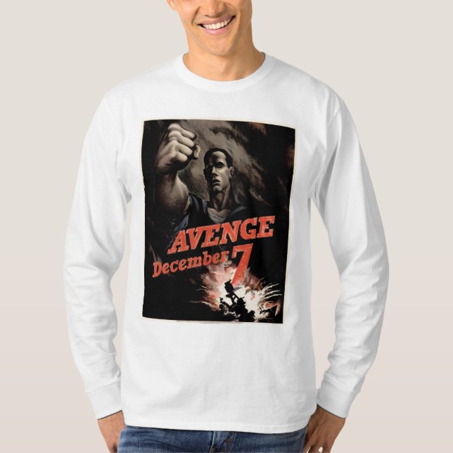 Camiseta Avenge o 7 de dezembro (Frente)