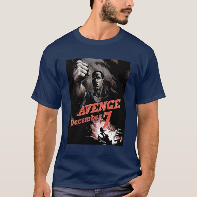 Camiseta Avenge o 7 de dezembro (Frente)