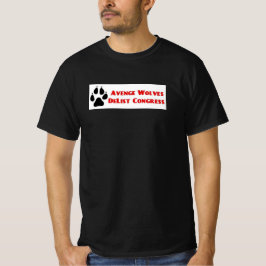 Camiseta Avenge Wolves Delist Congress Vote Them Out
