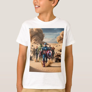 Camiseta Avengers: Desert Showdown T-Shirt - Batalha épica