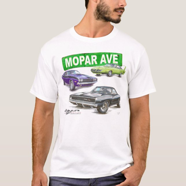Camiseta Avenida de MOPAR (Frente)