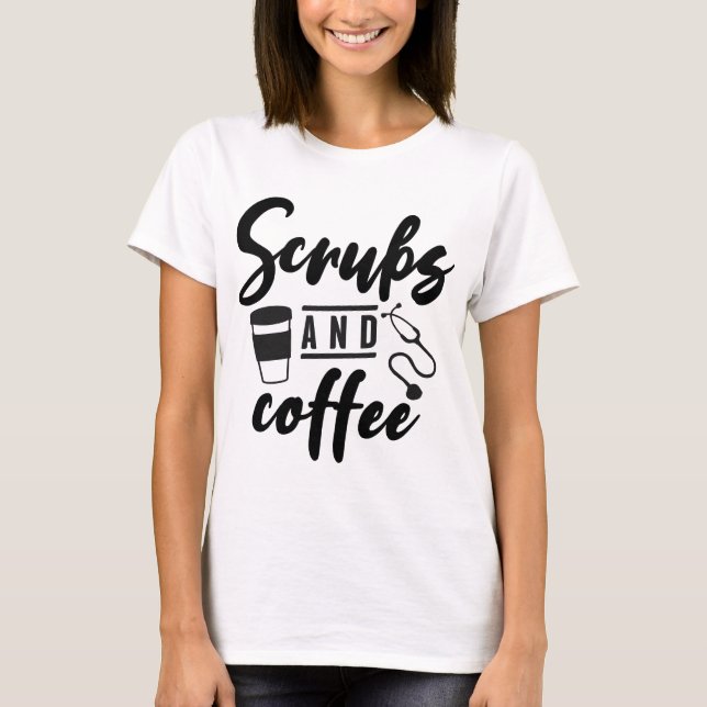 Camiseta Aventais e Café (Frente)
