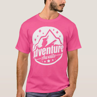 Camiseta Aventura Aguarda Caça De Tent Mountain