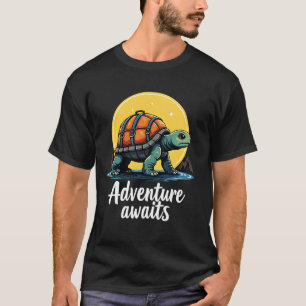 Camiseta Aventura Aguarda é Aventuras de Caminhada é Aventu