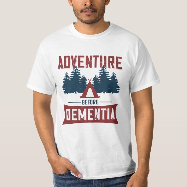 Camiseta Aventura antes da demência (Frente)